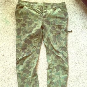 Mens Gant Camo Pants