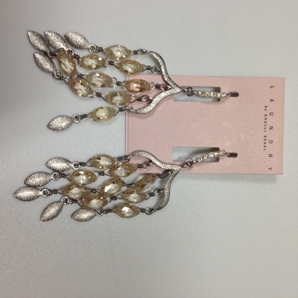 Laundry by Shelli Segal chandelier earrings