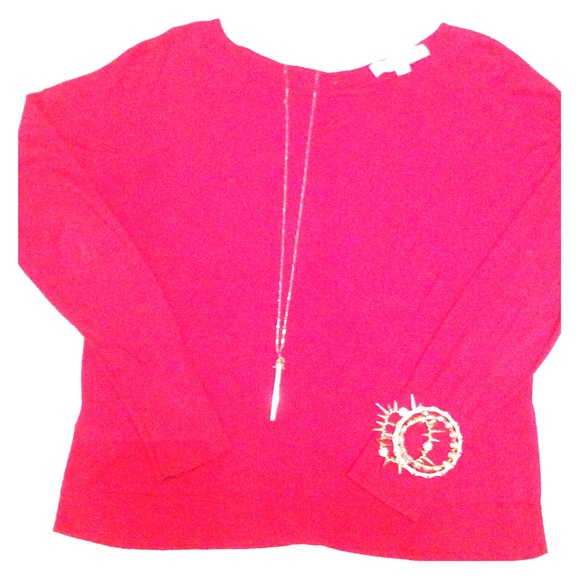LOFT cropped sweater