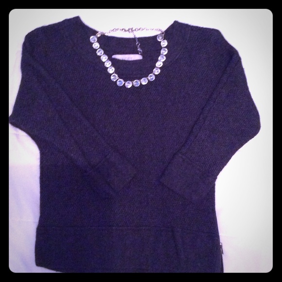 LOFT cropped sweater