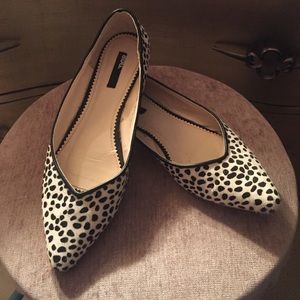 BDG for UO Pony Skin Pointed Toe Flats