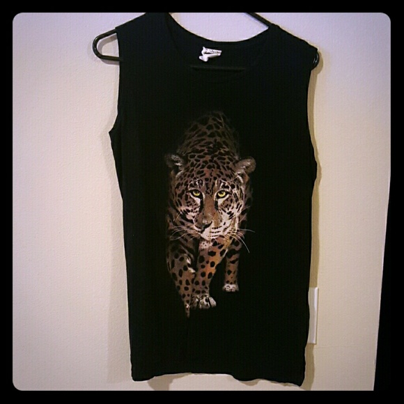 Leopard tank top