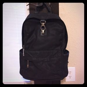 Black backpack