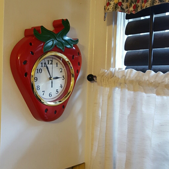 Michael Kors Accessories - Super Cute Working Strawberry Clock