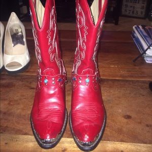 Youth size 2 dingo cowboy boots