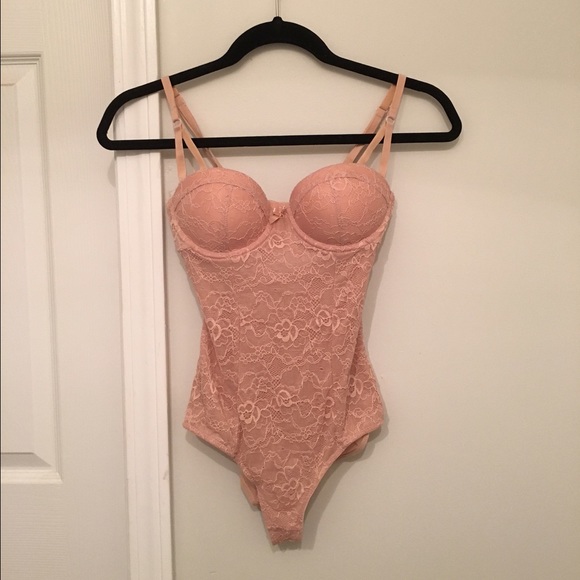 Forever 21 Laced Bodysuit