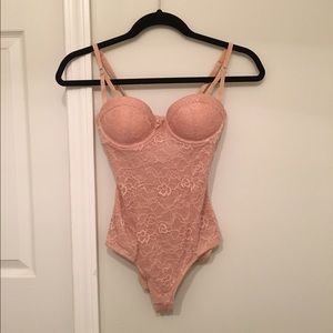 Forever 21 Laced Bodysuit