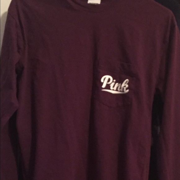 Pink crew neck
