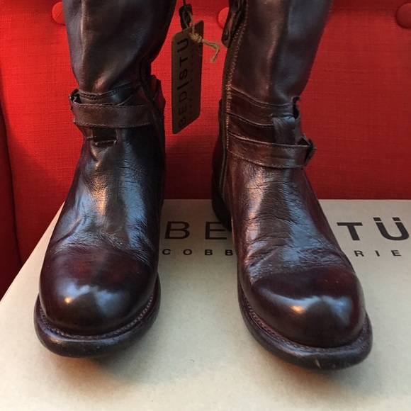 Bed Stu Bristol boots in Teak - Picture 4 of 4