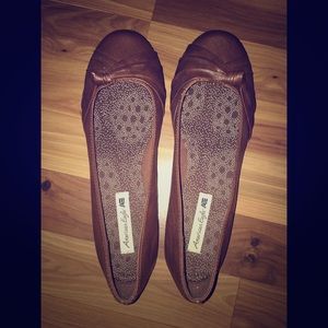 American Eagle Brown Flats Size 10