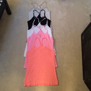 Bundle of 5 women's XL No boundaries tanks NWOT