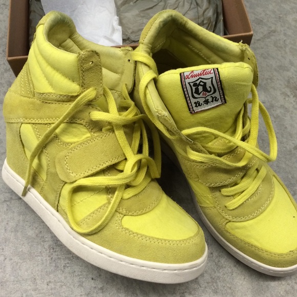 Ash Cool Suede Wedge Sneaker - Picture 2 of 4