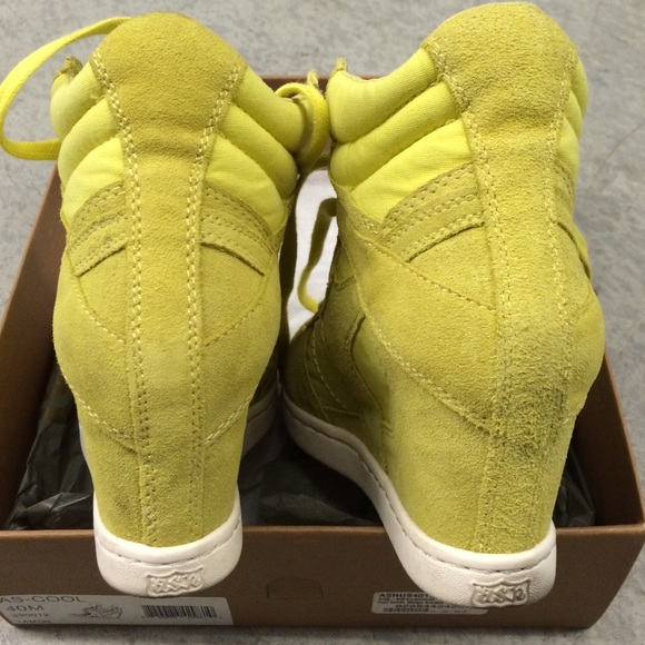 Ash Cool Suede Wedge Sneaker - Picture 3 of 4