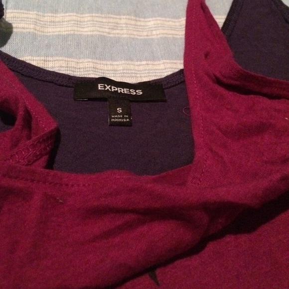 BOGO! Purple & Magenta Tank Dress - Picture 2 of 4