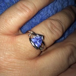 Tanzanite diamond ring/price firm