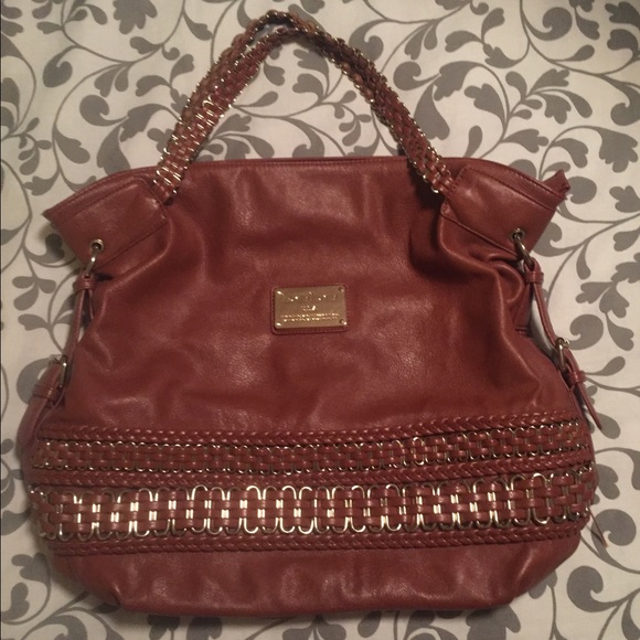 Large Bebe leather tote bag