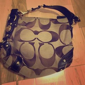 Barley used coach bag
