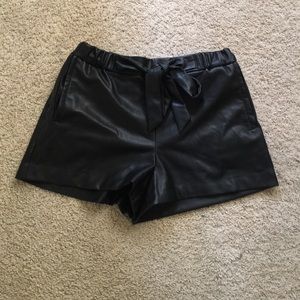 ZARA leather short