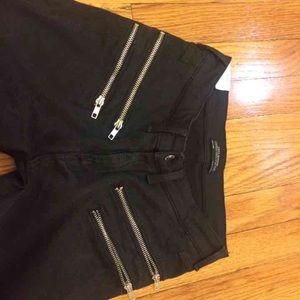 Zara black skinny jeans