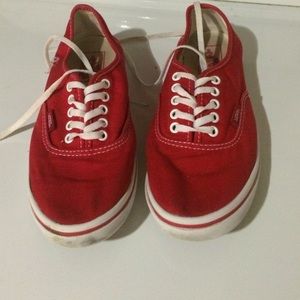 Red vans