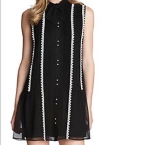 Tie Neck Shift Dress