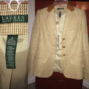 Ralph Lauren Houndstooth Blazer