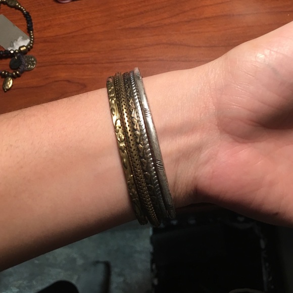 5 adorable perfect condition bangles.
