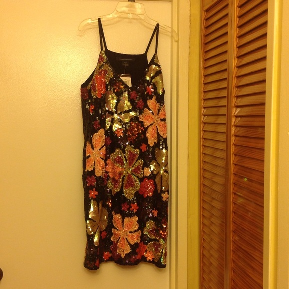 french connection beaded dress French Connection