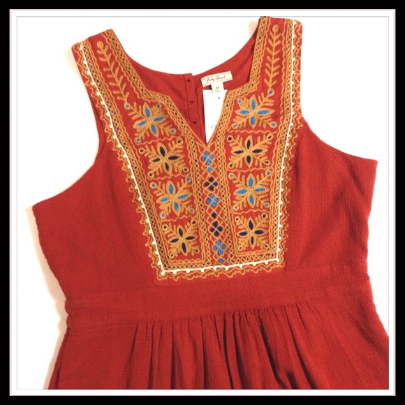 Lucky Brand sleeveless jumper with embroidery - Picture 3 of 7