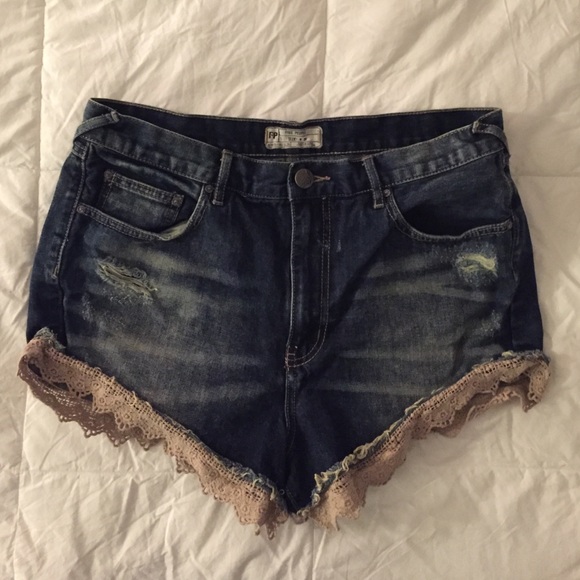 Free People High-Waisted Shorts