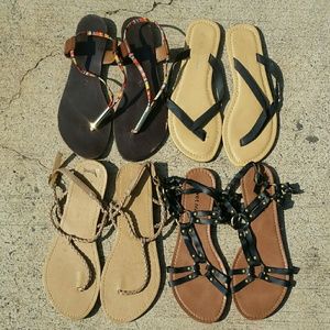 ❌SOLD❌ Bundle of sandals