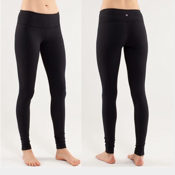 Black Wunder Under Full Length Leggings