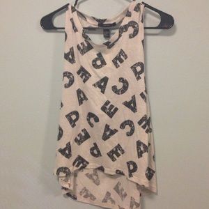 Forever 21 Cutoff Shirt