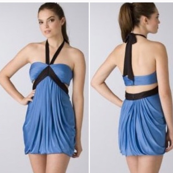 Bcbg blue dress