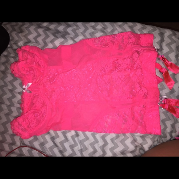 All lace lingerie,