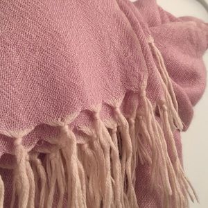 Light purple pashmina scarf