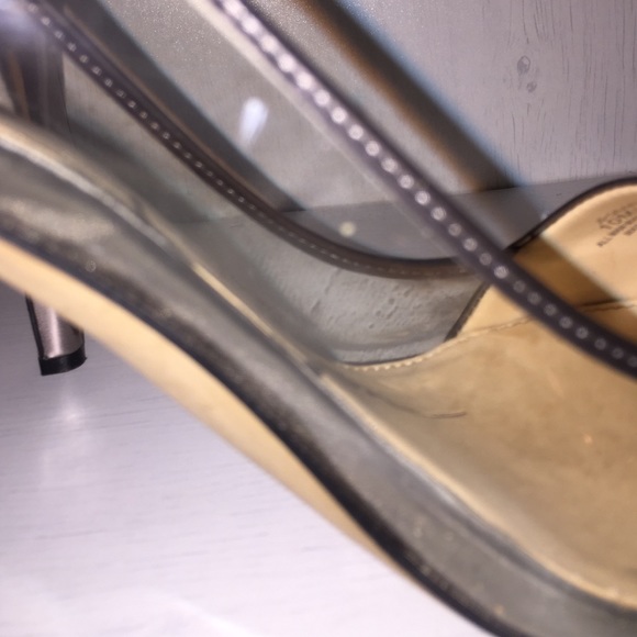 Clear outline heels Jessica Simpson worn 3 times - Picture 4 of 4