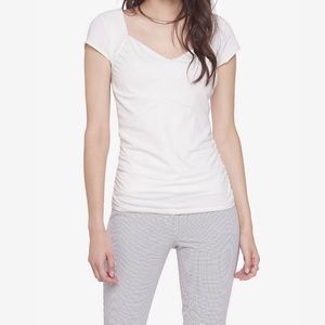 Sweetheart Neckline Ruched Top