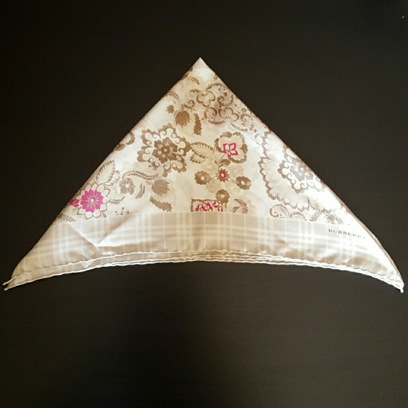 Burberry Silk Scarf