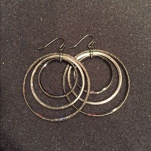 Earring-dangling hoops