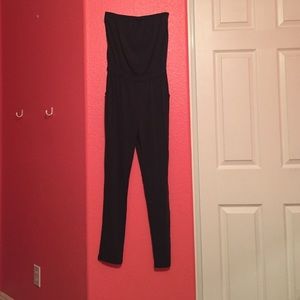Strapless jumpsuit