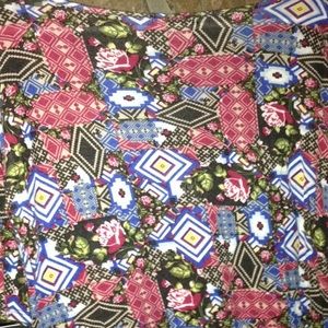 thin floral short shirt