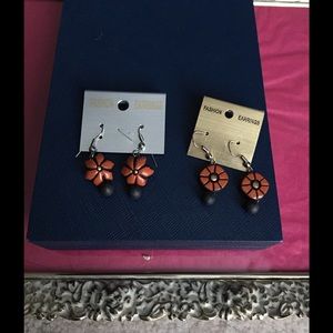 Two set of gorgeous terra-cotta earrings!