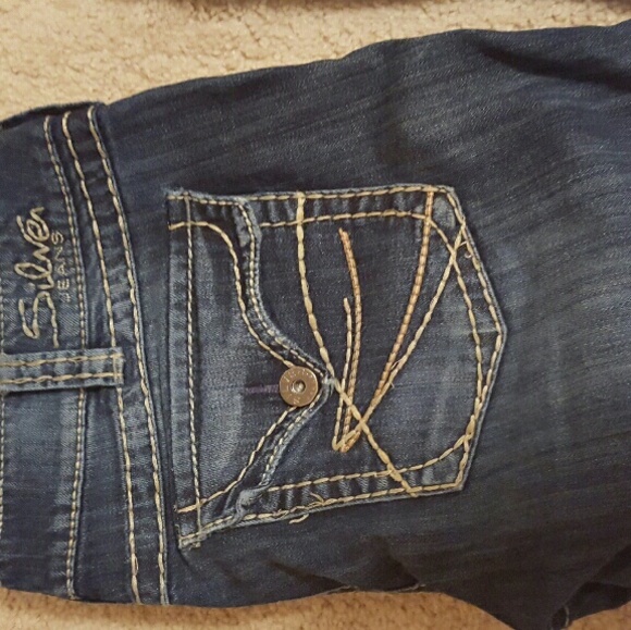 Silver jeans