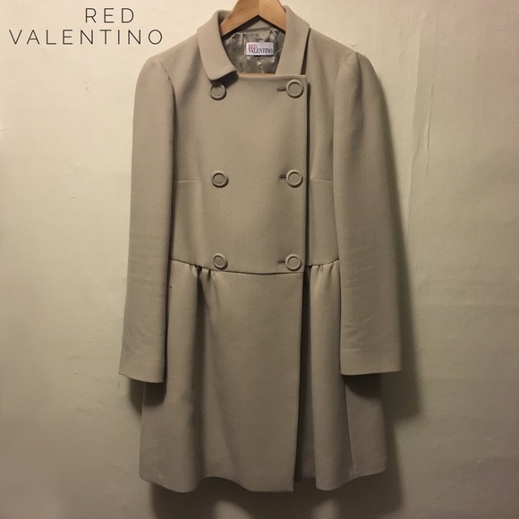 RED Valentino Jackets & Blazers - SOLD Beige Valentino coat