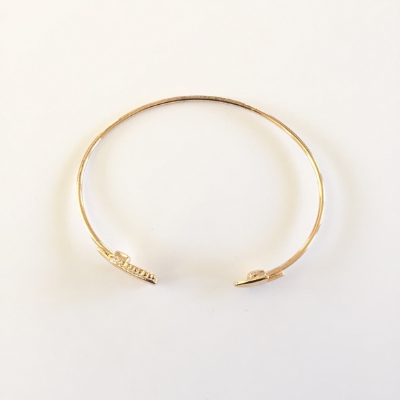 Gold Arrow Bracelet - Picture 2 of 7