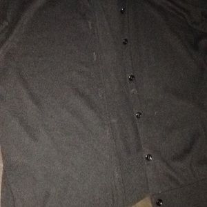 black half sleeve cardigan