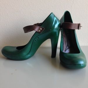 Marni Rubber Mary Jane Pumps