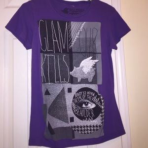 Glamour Kills purple shirt