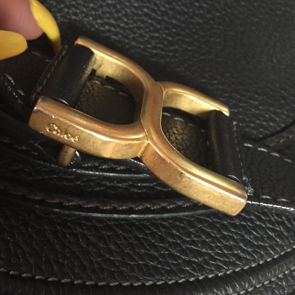 Authentic Chloe medium Marcie saddle bag purse - Picture 3 of 4